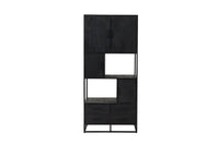 Mangoholz Fächerschrank Florence 90 cm Mahom