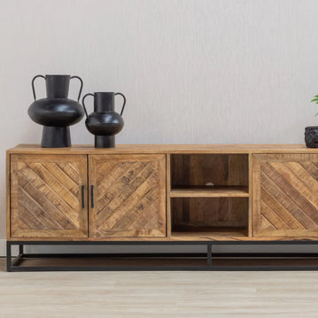 Mangoholz TV-Möbel Reno 200 cm Mahom