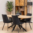 Mangohouten Eettafel Tulsa