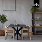 Mangoholz Bücherschrank Durham 120 cm Mahom