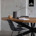 Mangoholz Esstisch Tulsa Oval 220×110 cm Mahom