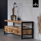Mangoholz TV-Möbel Fresno 150 cm Mahom