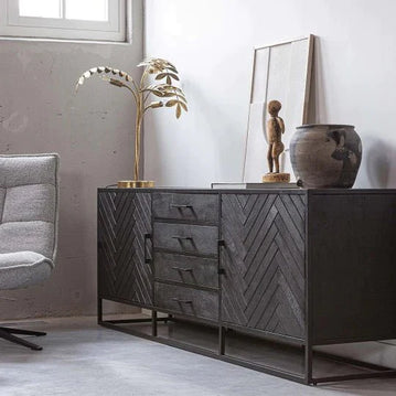Mangoholz Anrichte Sienna 165 cm Mahom