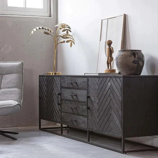 Mangohouten Eettafel Tulsa