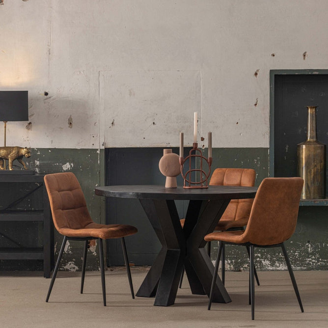 Mangohouten Eettafel Tulsa