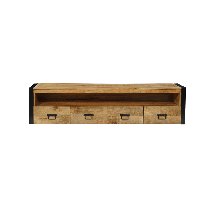 Mangoholz TV-Möbel Schwebend Britt 180 cm Mahom