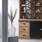 Mangoholz Buffet-Schrank Denver 140 cm X Mahom