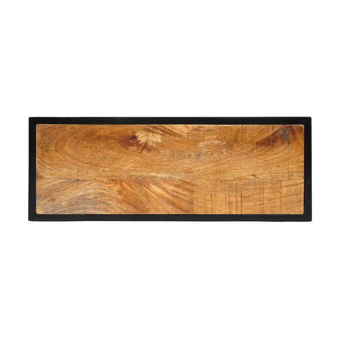 Mangoholz Garderobe 78x30x26 cm Mahom