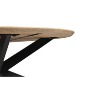 Mangoholz Couchtisch Vicenza Oval Mahom