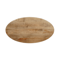 Mangoholz Couchtisch Vicenza Oval Mahom