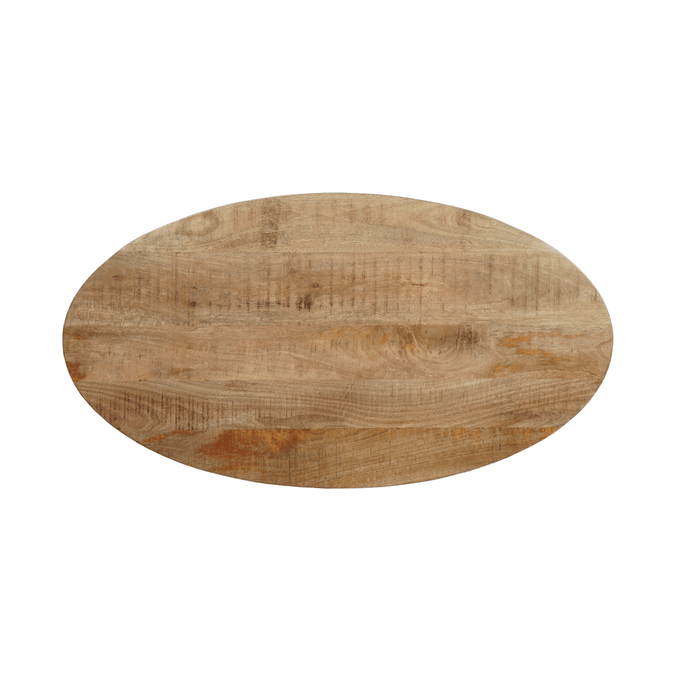 Mangoholz Couchtisch Vicenza Oval Mahom