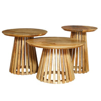 Mangoholz Couchtisch Ravenna Klein Mahom