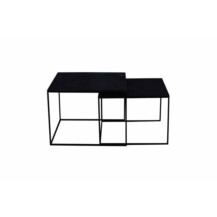 Mangoholz Couchtische Dayton (Satz von 2) Mahom