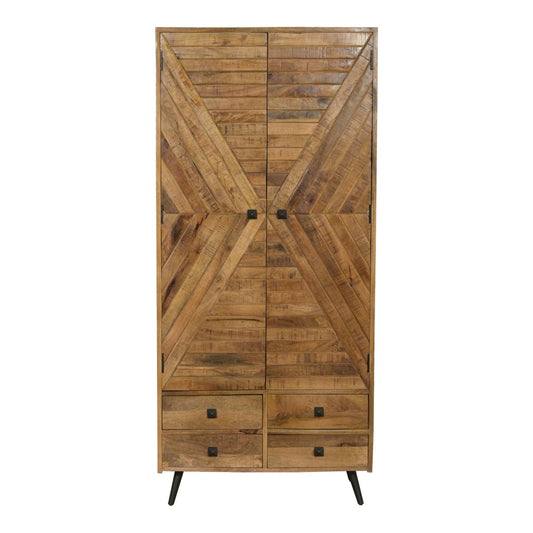 Mangoholz Schrank Alamo 90 cm Mahom