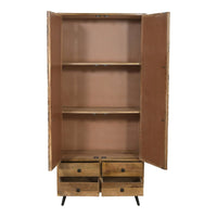 Mangoholz Schrank Alamo 90 cm Mahom
