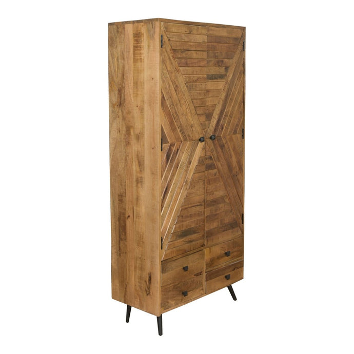 Mangoholz Schrank Alamo 90 cm Mahom
