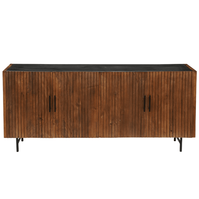 Mangohouten Eettafel Tulsa