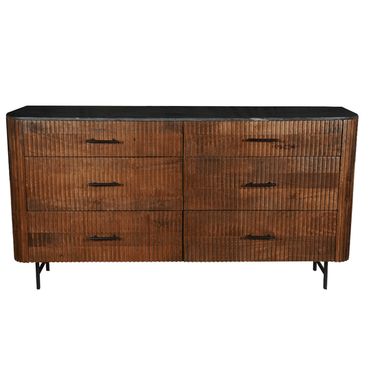 Mangoholz Anrichte Austin 175 cm Mahom