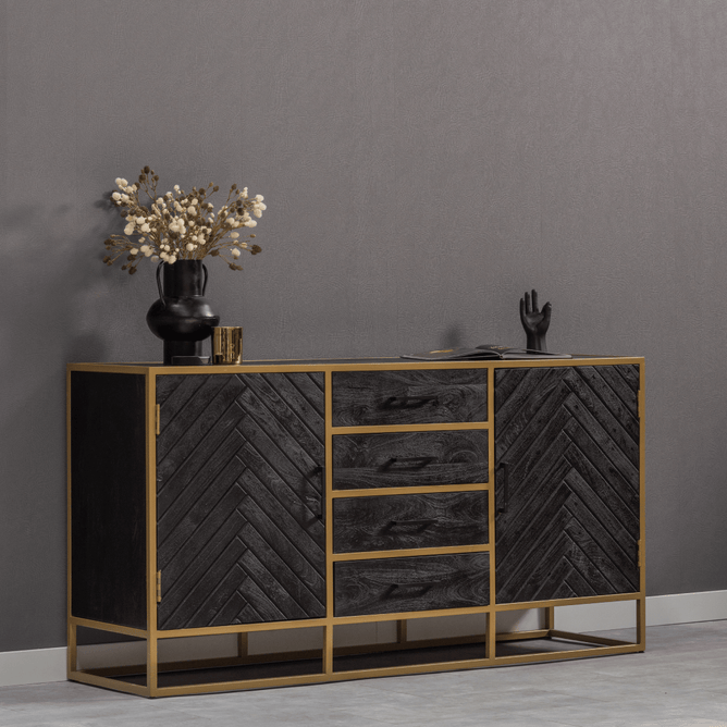 Mangohouten Eettafel Tulsa