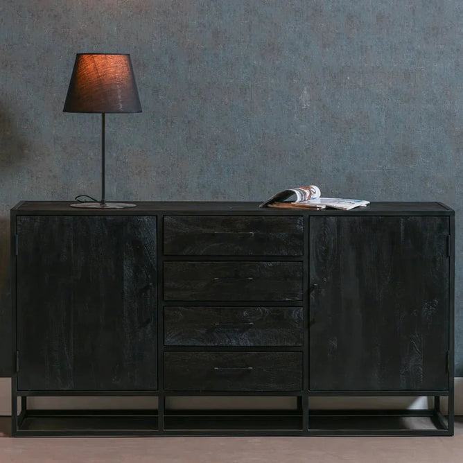 Mangohouten Eettafel Tulsa