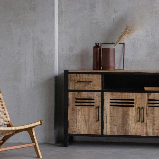 Mangoholz Anrichte Henderson 180 cm Mahom