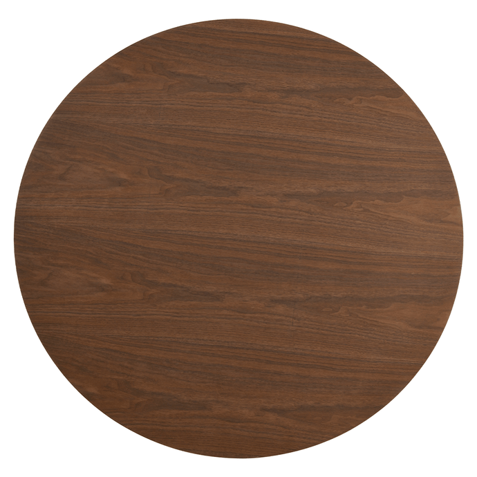 Esstisch Adelaide rund 120 cm Walnuss Mahom