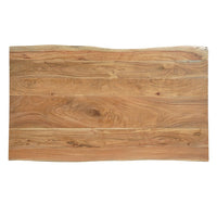 Akazienholz Esstisch Edge Rechteck 160x90 cm Mahom