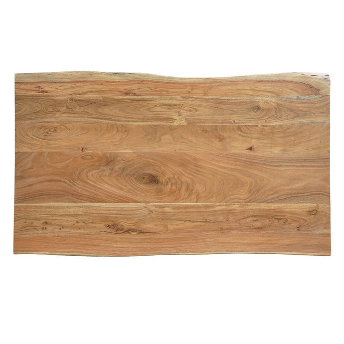 Akazienholz Esstisch Edge Rechteck 160x90 cm Mahom