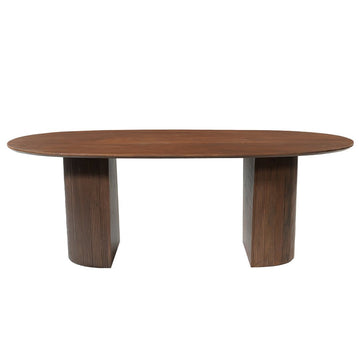 Mangoholz Esstisch Walnuss 180x100 cm