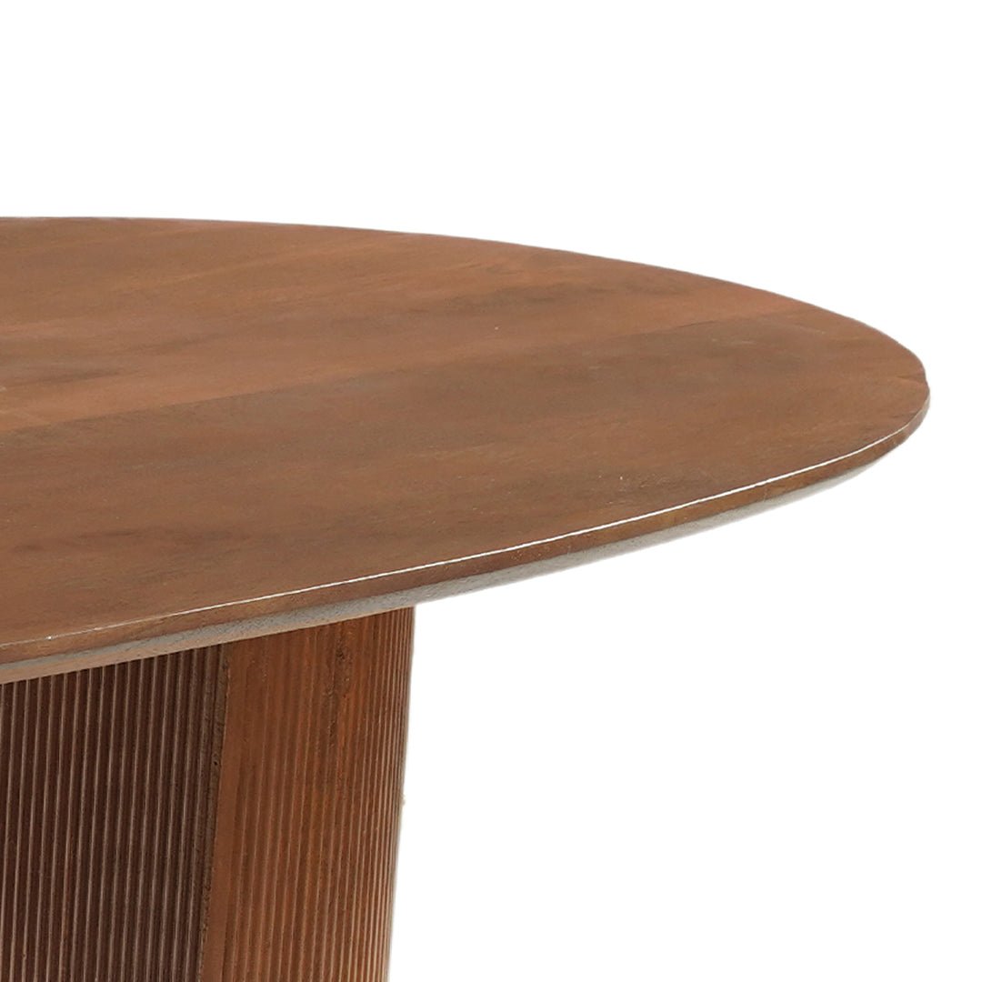 Mangoholz Esstisch Walnuss 180x100 cm