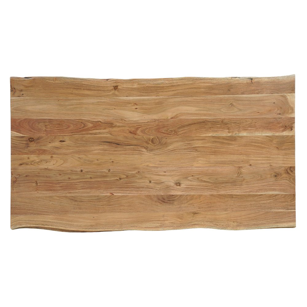 Akazienholz Esstisch rechteckig 180x100 cm