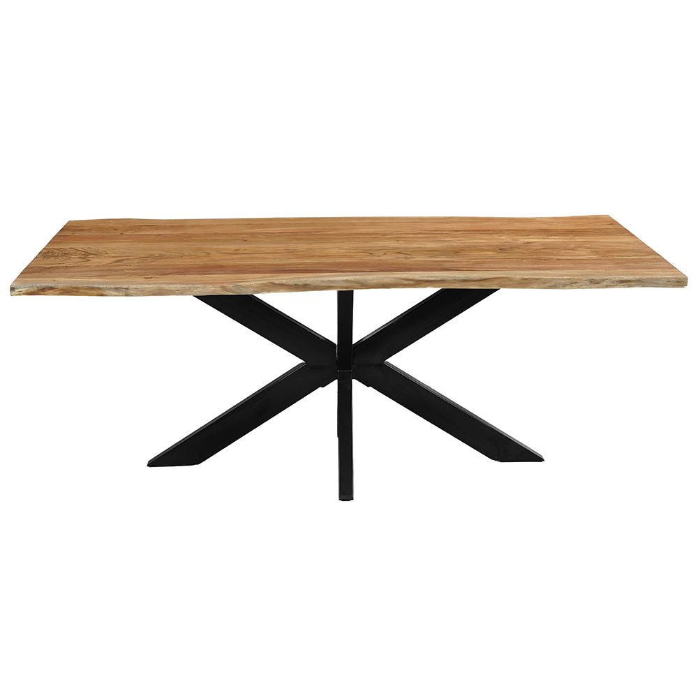 Akazienholz Esstisch rechteckig 200x100 cm