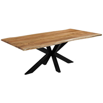 Akazienholz Esstisch rechteckig 200x100 cm