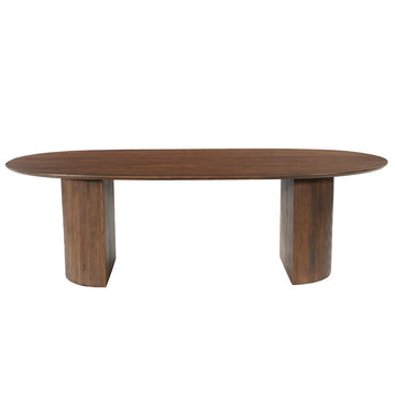 Mangoholz Esstisch Walnuss 220x100 cm