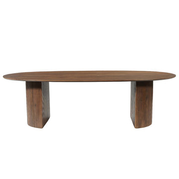 Mangoholz Esstisch Walnuss 240x110 cm