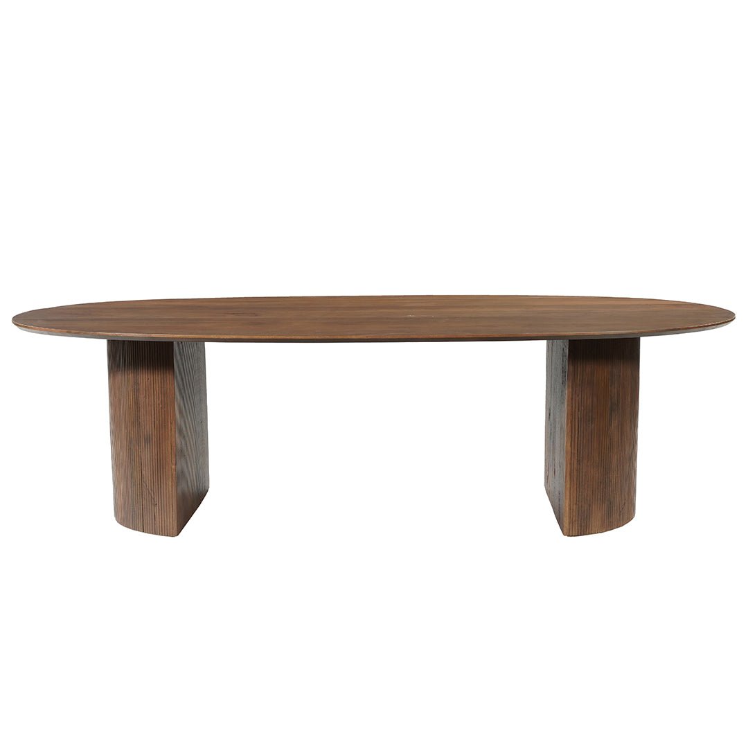 Mangoholz Esstisch Walnuss 260x120 cm
