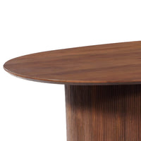 Mangoholz Esstisch Chiara 260x120 cm Walnuss Mahom