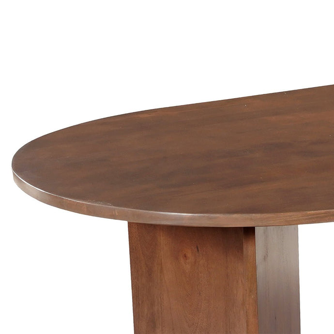 Mangoholz Esstisch Sara 240x110 cm Walnuss Mahom