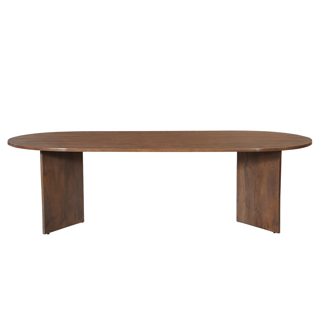 Mangoholz Esstisch Walnuss 260x120 cm