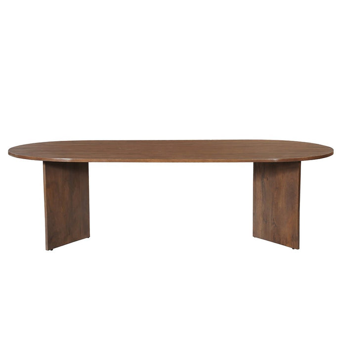 Mangoholz Esstisch Sara 260x120 cm Walnuss Mahom