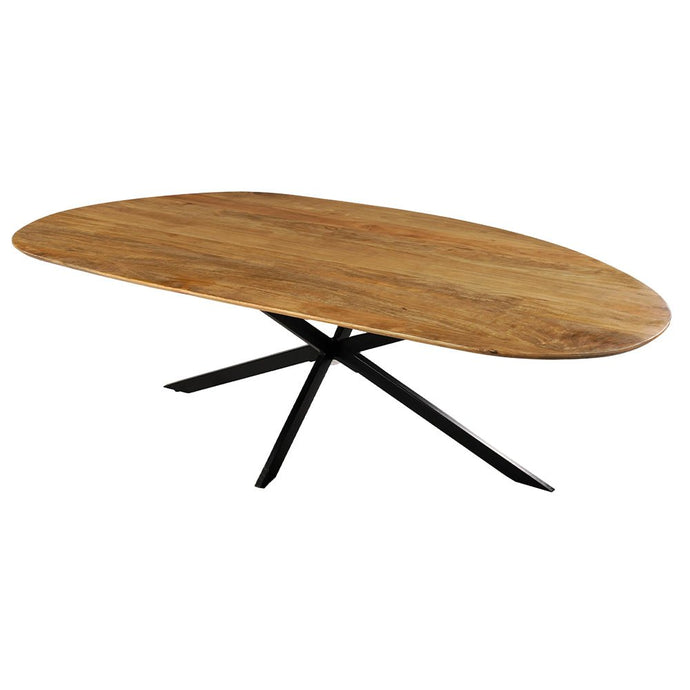 Mangoholz Esstisch Organisch Alessia 240x110 cm Mahom
