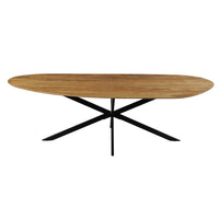 Mangoholz Esstisch Organisch Alessia 260x120 cm Mahom