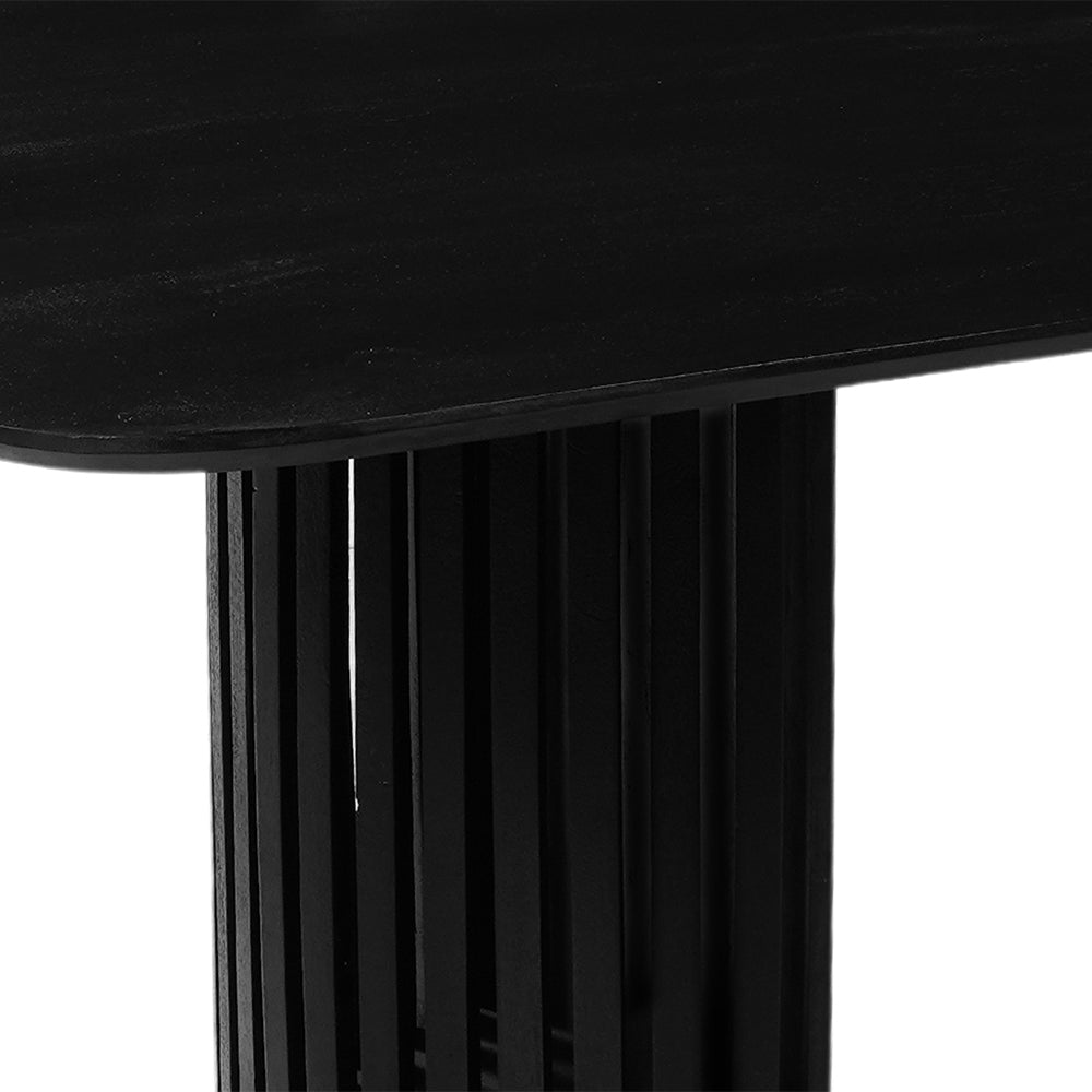 Mangoholz Esstisch schwarz rechteckig 240x110 cm