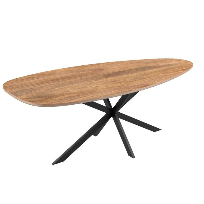 Mangoholz Esstisch Organisch Laura 210x100 cm Mahom