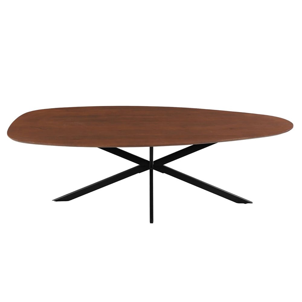 Mangoholz Esstisch Organisch Braun 240x110 cm