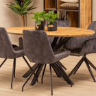 Mangoholz Esstisch Bologna Oval 180x100 cm Mahom