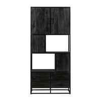 Mangoholz Fächerschrank Florence 90 cm Mahom