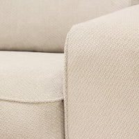 Ecksofa Colton 4-Sitzer Links Creme Mahom