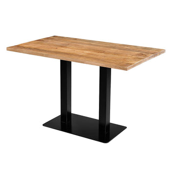 Rechteckiger Bartisch aus Mangoholz