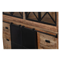 Mangoholz Buffet-Schrank Denver 200 cm Doppeltüren X Mahom